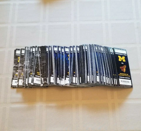 2016-17 MICHIGAN WOLVERINES BASKETBALL TICKET STUBS Cover