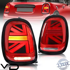 For Mini Cooper F55 F56 F57 Full LED Taillights 2014-2022 Rear Lamps Sequential - Picture 1 of 12