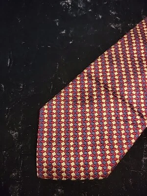 Vintage Pierre Balmain Mend Neck Tie Red White Blue Professional Suit - Изображение 1 из 4