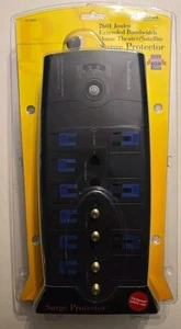 Radio Shack Surge Protector SINGLE OUTLET 61-2433 2601 Joules Home Entertainment - Picture 1 of 2