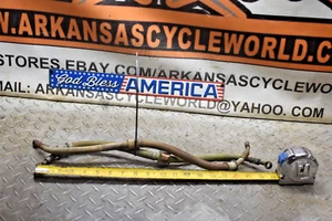 F1-8 SET FRONT BRAKE LINES HOSES  86 KAWASAKI BAYOU 300 KLF ATV 2X4 FREE SHIP - Picture 1 of 22