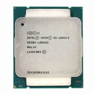 Intel Xeon E5-2609 V3 2603 V3 2623 V3 LGA 2011-3 CPU Processor - Image 1 of 4