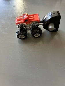Hot Wheels Mighty Minis Monster Red Truck with Key Launcher - Picture 1 of 6