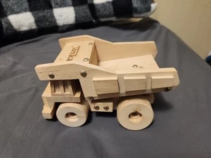 Tonka Vintage Wooden Dump Truck Toy - Picture 1 of 6