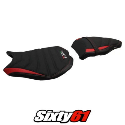 Funda Asiento Ducati 848 Tappezzeria 2007-2010 2011 2012 2013 Ultragrip Rojo Negro Foto 1 de 4