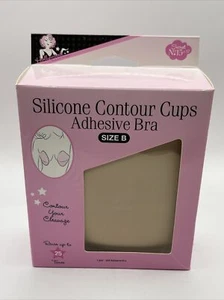 Silicone Contour Cups Adhesive Bra Size B by Hollywood Fashion Secrets - Picture 1 of 1
