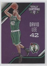 2015-16 Panini Totally Certified Mirror Purple /50 David Lee #150
