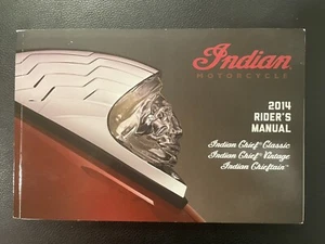 2014 Indian motorcycle Riders Manual - Picture 1 of 2