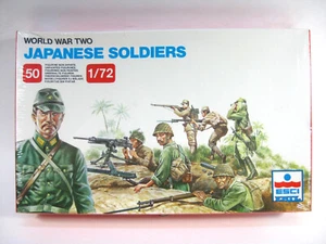 ESCI/ERTL Toy soldiers 1/72 "WW2 Japanese soldiers" P-204, Brand New sealed box. - Picture 1 of 6