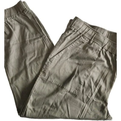  Nuevo con etiquetas Pantalón Jogger Buffalo David Bitton Para Mujer Suave Tencel Pull on 2XL Hoja de Té Foto 1 de 4