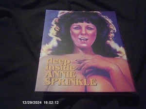Deep Inside Annie Sprinkle Quality X Blu-Ray Slipcover ONLY No Disc (READ!) - Picture 1 of 1