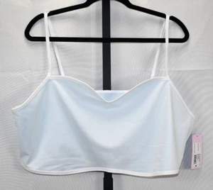 Wild Fable Light Blue With White Trim Butter Bliss Tank NWT Size 4X RN#17730 - Picture 1 of 5