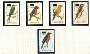 Sierra Leone 2008 SG4541-4545 /SG4580-4588 BIRDS MNH - Bild 1 von 2