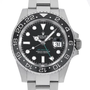 Rolex 126710GRNR  GMT Master II Bruce Wayne Stainless Steel on Oyster Band 40mm - Picture 1 of 3
