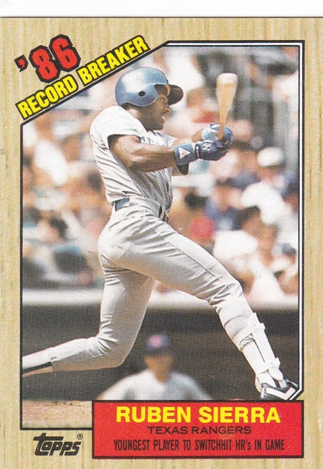 1987 Topps Baseball #1-430 Pick Your Cards! Complete Your Set! - Image 1 of 1