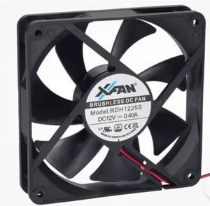 X-Fan 120 x 120 x 25 mm Axiallüfter 12 V Gleitlager RDH1225S1 - Bild 1 von 3