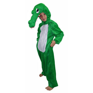 Krokodil Kinder Kostüm / Halloween Karneval Fasching Drachen Monster Verkleidung