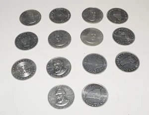 (7) Vintage Shell's Mr. President Coin Game + (7) States of The Union Coin Game - Picture 1 of 3