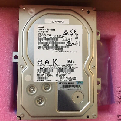 Hitachi SAS 2TB, Hard Disk HP 742210-001 3.5" HUS724020ALS640 StoreServe Enterpr - Image 1 of 4