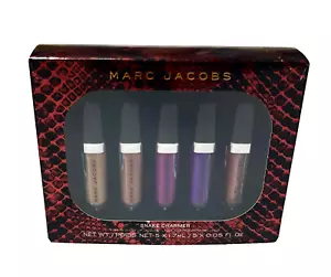 MARC JACOBS Snake Charmer ENAMORED HI-SHINE LIP GLOSS SET of 5 NEW wBOX FREESHIP - Picture 1 of 3