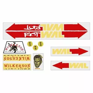 Wilkerson Airlines - WAL RIOT decal set on clear - Picture 1 of 1