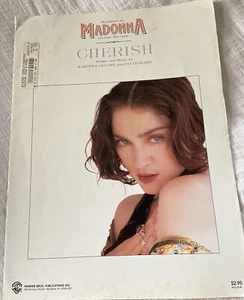 Madonna Noten Cherish Klavier Gesang Gitarre 1989 - Bild 1 von 1