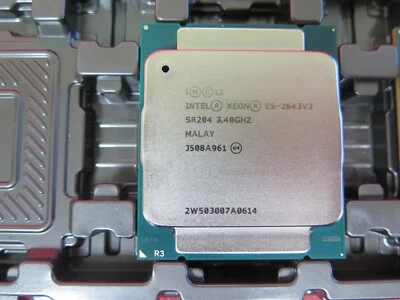 Intel Xeon E5-2643V3 SR204 3.4GHz 6-Core CPU Processor LGA2011-3 Socket  - Image 1 of 2