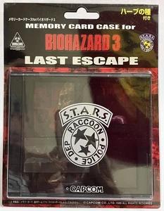 PS1 HORI Memory Card Case Halter Resident Evil Biohazard 3 Playstation 1 - Bild 1 von 6