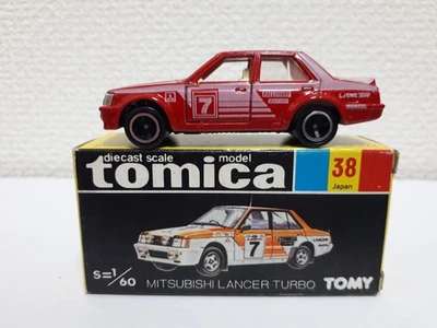 Tomica - No.38 Mitsubishi Lancer Turbo Made In Japan - Image 1 of 4