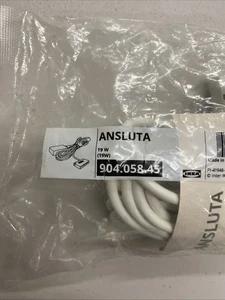 Ikea ANSLUTA LED Driver with Cord, White 19 W, 904.058.45, Brand NEW - Picture 1 of 3