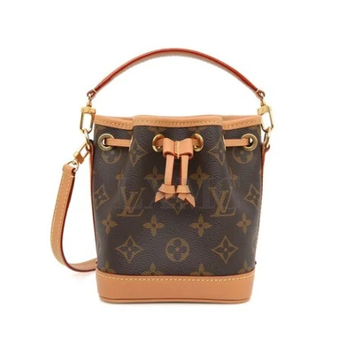 Louis Vuitton Nano Noé Monogram Bucket Bag Mini Cross M81266 142209504 - Immagine 1 di 4