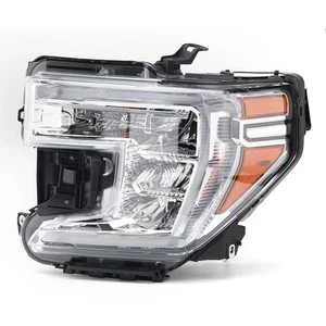 Conjunto de faros delanteros para GMC Sierra 1500 2019 20 2021 conductor izquierdo - Imagen 1 de 12