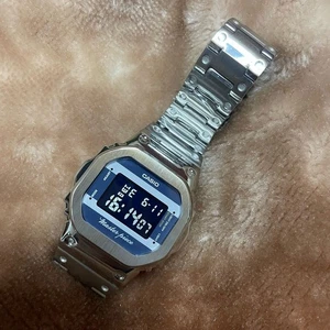 G SHOCK DW 5600VT Master Piece Collab Silver Full Metal Custom - Picture 1 of 5