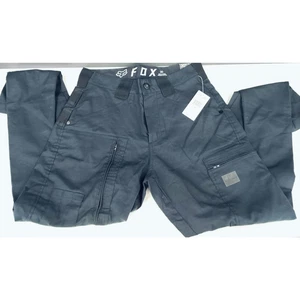Pantalones cargo Fox Redplate Tech negros talla 30x32 nuevos con etiquetas precio de venta sugerido por el fabricante 99 USD nuevos - Imagen 1 de 5