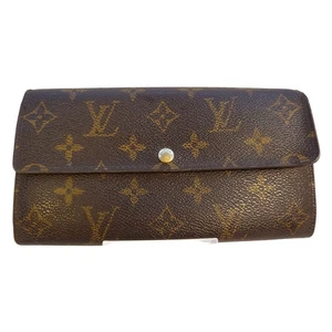 Louis Vuitton Monogram Sarah Long Wallet Flap Snap Clutch Authentic - Bild 1 von 13