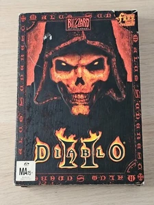 Diablo II 2 Gatefold Boxed PC Video Game + Manual Blizzard 2000 - Picture 1 of 9
