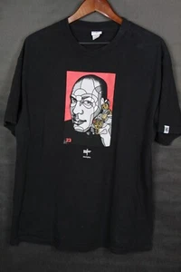 Rare Akomplice Michael Jordan 23 T-Shirt Size Large Men’s Black Short Sleeve - Picture 1 of 5
