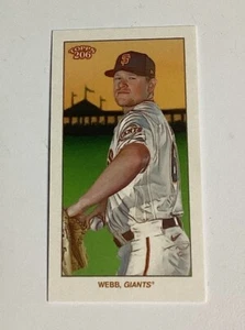 2023 Topps 206 High Series LOGAN WEBB Polar Bear Back Card San Francisco Giants - Picture 1 of 2