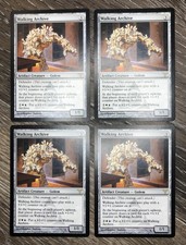 Walking Archive x4 Magic Card Lot (Dissension) MTG Artifact 169/180 Draw Rare