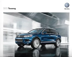 2012 VOLKSWAGEN TOUAREG brochure catalog US 12 VR6 HYBRID TDI Executive VW - Picture 1 of 1