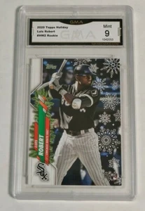 Luis Robert Rookie Chicago White Sox 2020 Topps Holiday Variation GMA 9 MINT - Picture 1 of 1