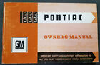 1968 Pontiac Owners Users Manual - Canadian