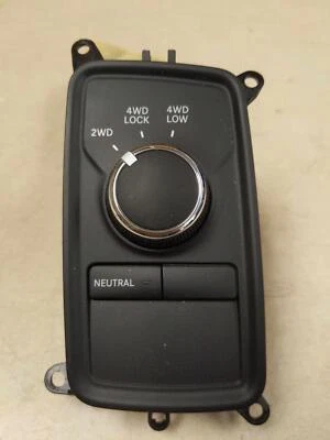 13 2014 DODGE RAM 3500 4X4 68142281AC IN-DASH TRANSFER CASE CONTROL SWITCH PANEL - Image 1 of 4
