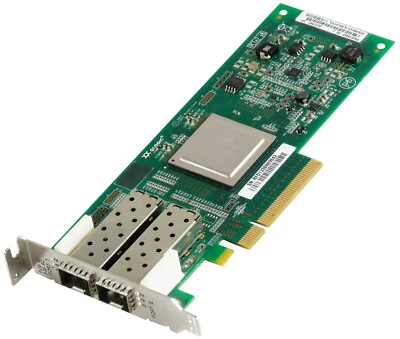 HP 489191-001 QLE2562-HP 8GB DUAL PORT FC PCIe AJ764-63002 Low Profile - Bild 1 von 2