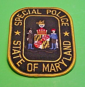 MARYLAND MD POLICÍA ESPECIAL 5" PARCHE POLICÍA TIPO #2 ¡¡ENVÍO GRATUITO!!! - Imagen 1 de 1