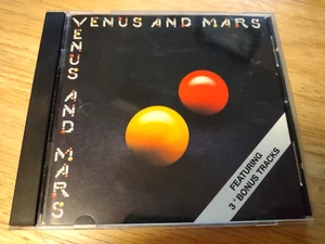 PRINTING ERROR Wings "Venus And Mars" (CD, 1987, Parlophone) 7469842 Remastered - Picture 1 of 6