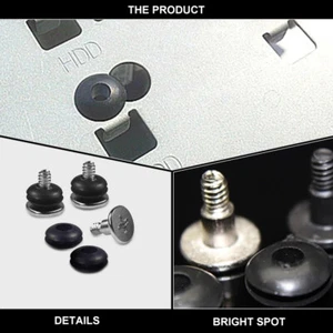 20 Pcs Hard Disk Screw Rubber Ring Motherboard Screws Computer Drive - Bild 1 von 12