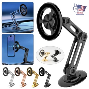 Support d'aspiration magnétique universel 360° rotation magnétique voiture support de téléphone support - Photo 1 sur 16