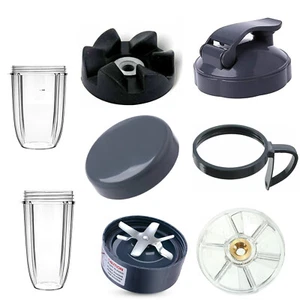 Para NutriBullet 600W 900W Accesorios Piezas Tazas Tarro Tapa Mango Hoja Engranajes Juego - Imagen 1 de 14