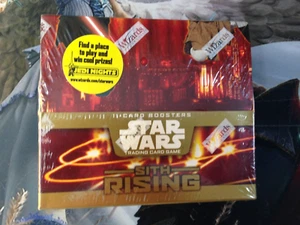 Star Wars "Sith Rising" Sealed Booster Pack Box X1 - Picture 1 of 4